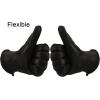imageOZERO Men ampamp Women Leather Work Gloves Grain Deerskin Garden Gloves for Rubbing JewelryShootingHuntingDrivingRidingYard WorkFarm BlackMBlack