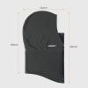imageOZERO Balaclava Face Mask Winter Polar Fleece Hood Ski Mask for Men Women Convertible Balaclava Face Cover Hat Cap ScarfGrey