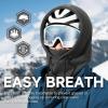 imageOZERO Balaclava Face Mask Winter Polar Fleece Hood Ski Mask for Men Women Convertible Balaclava Face Cover Hat Cap ScarfGrey
