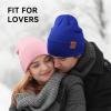 imageOZERO Knit Beanie Hats Men Slouchy Cuffed Winter Hats for Women  Warm Skull Caps Cold Ski Snow Hunting BeaniesBluepink