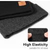 imageOZERO Knit Beanie Hats Men Slouchy Cuffed Winter Hats for Women  Warm Skull Caps Cold Ski Snow Hunting BeaniesGray