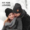 imageOZERO Knit Beanie Hats Men Slouchy Cuffed Winter Hats for Women  Warm Skull Caps Cold Ski Snow Hunting BeaniesGray