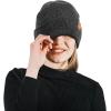 imageOZERO Knit Beanie Hats Men Slouchy Cuffed Winter Hats for Women  Warm Skull Caps Cold Ski Snow Hunting BeaniesGray
