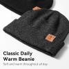 imageOZERO Knit Beanie Hats Men Slouchy Cuffed Winter Hats for Women  Warm Skull Caps Cold Ski Snow Hunting BeaniesGraygray