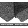 imageOZERO Winter Beanie Daily Hat  Thermal Polar Fleece Ski Stocking Skull Cap for Men and Women2pack Graygray