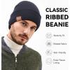 imageOZERO Winter Beanie Daily Hat  Thermal Polar Fleece Ski Stocking Skull Cap for Men and WomenBlue