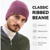 imageOZERO Winter Beanie Daily Hat  Thermal Polar Fleece Ski Stocking Skull Cap for Men and WomenPurple