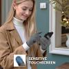 imageOZERO Warm Winter Gloves for Women Touchscreen 2Layers Polar Fleece Gloves for Gold Weather Texting RunningGray