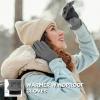 imageOZERO Warm Winter Gloves for Women Touchscreen 2Layers Polar Fleece Gloves for Gold Weather Texting RunningGray