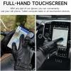 imageOZERO Mens Winter Gloves Nappa Leather Warm Wool Touchscreen Dress Glove  Thermal Gifts for Dad or HusbandGrey
