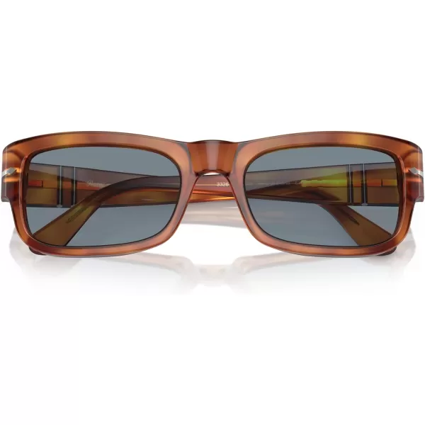 Persol Mens PO3326S Square Sunglasses Terra Di Siena 54 mmPersol Mens PO3326S Square Sunglasses Terra Di Siena 54 mm