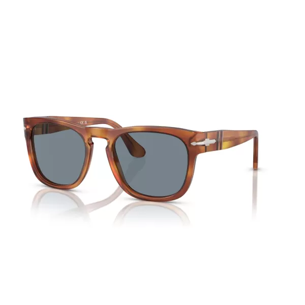 Persol Mens PO3333S Elio Square Sunglasses Terra Di Siena 54 mmPersol Mens PO3333S Elio Square Sunglasses Terra Di Siena 54 mm