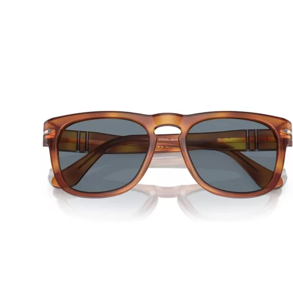 Persol Mens PO3333S Elio Square Sunglasses Terra Di Siena 54 mmPersol Mens PO3333S Elio Square Sunglasses Terra Di Siena 54 mm