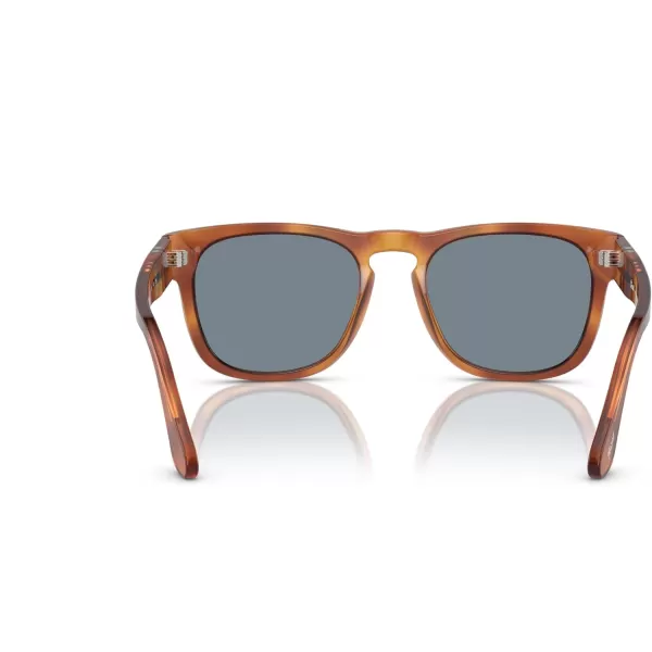 Persol Mens PO3333S Elio Square Sunglasses Terra Di Siena 54 mmPersol Mens PO3333S Elio Square Sunglasses Terra Di Siena 54 mm