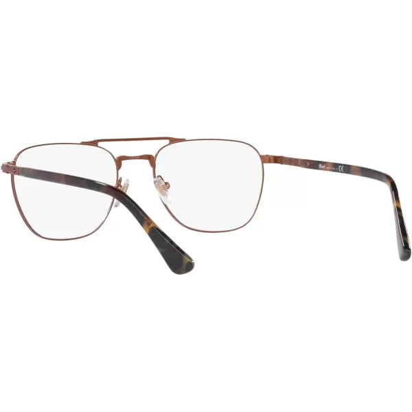 Persol Mens Po2494v Square Prescription Eyewear FramesBrownDemo Lens