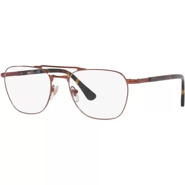 Persol Mens Po2494v Square Prescription Eyewear FramesBrownDemo Lens