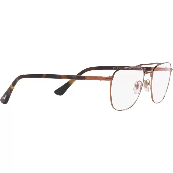 Persol Mens Po2494v Square Prescription Eyewear FramesBrownDemo Lens