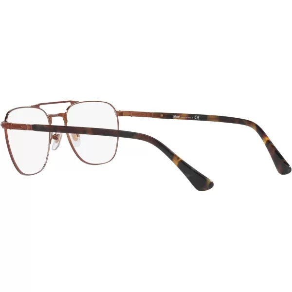 Persol Mens Po2494v Square Prescription Eyewear FramesBrownDemo Lens