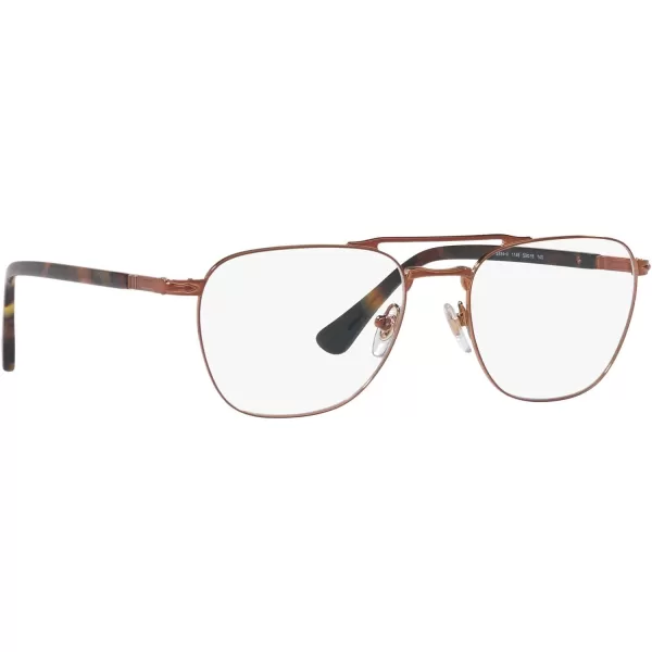 Persol Mens Po2494v Square Prescription Eyewear FramesBrownDemo Lens