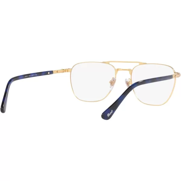 Persol Mens Po2494v Square Prescription Eyewear FramesGoldDemo Lens