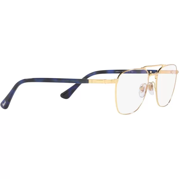 Persol Mens Po2494v Square Prescription Eyewear FramesGoldDemo Lens