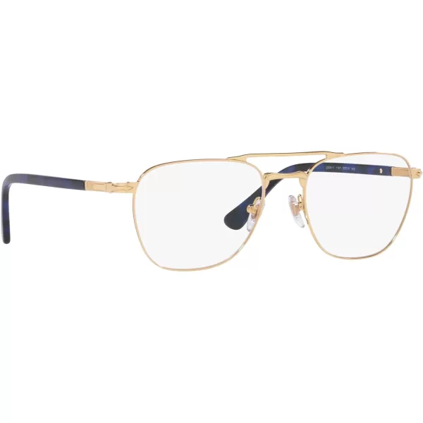 Persol Mens Po2494v Square Prescription Eyewear FramesGoldDemo Lens