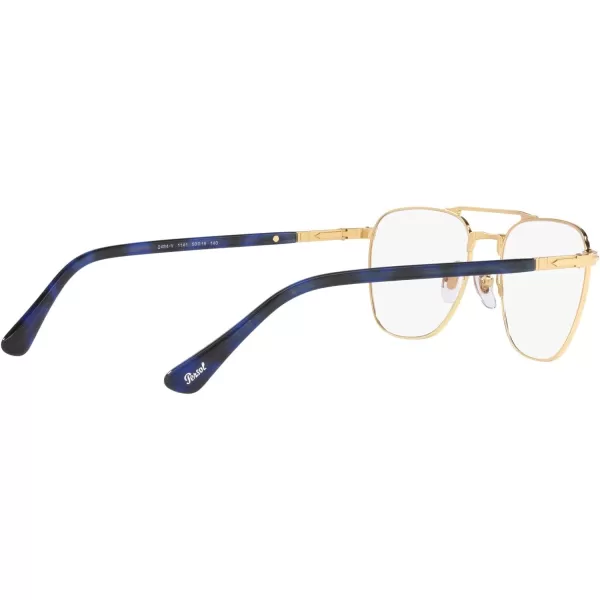 Persol Mens Po2494v Square Prescription Eyewear FramesGoldDemo Lens