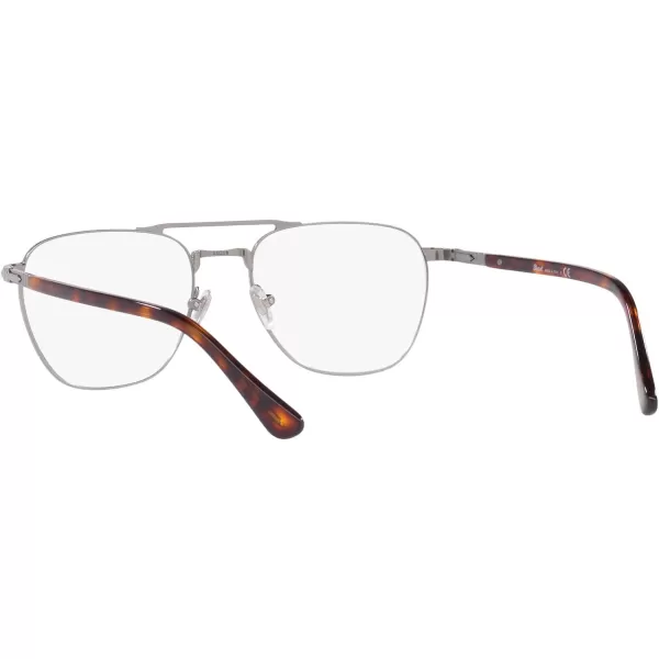 Persol Mens Po2494v Square Prescription Eyewear FramesGunmetalDemo Lens