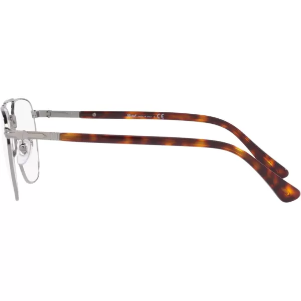 Persol Mens Po2494v Square Prescription Eyewear FramesGunmetalDemo Lens