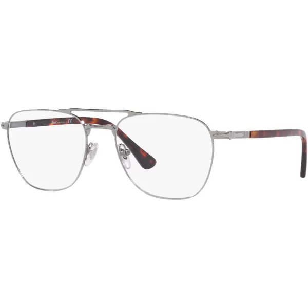 Persol Mens Po2494v Square Prescription Eyewear FramesGunmetalDemo Lens