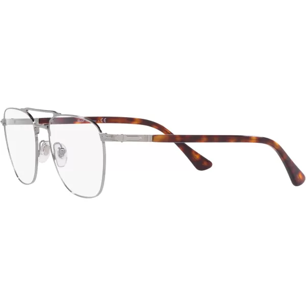 Persol Mens Po2494v Square Prescription Eyewear FramesGunmetalDemo Lens