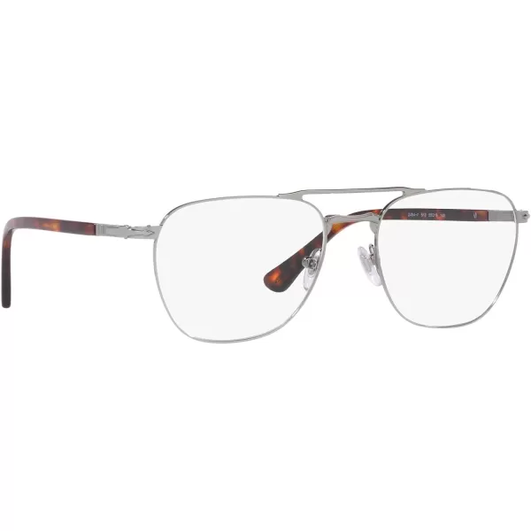 Persol Mens Po2494v Square Prescription Eyewear FramesGunmetalDemo Lens