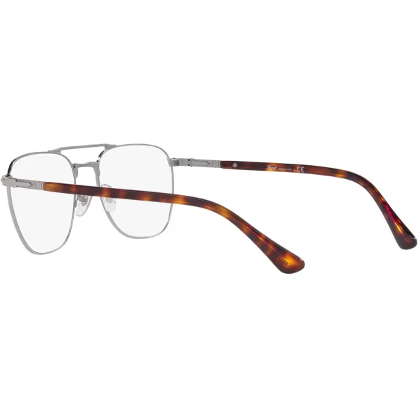 Persol Mens Po2494v Square Prescription Eyewear FramesGunmetalDemo Lens