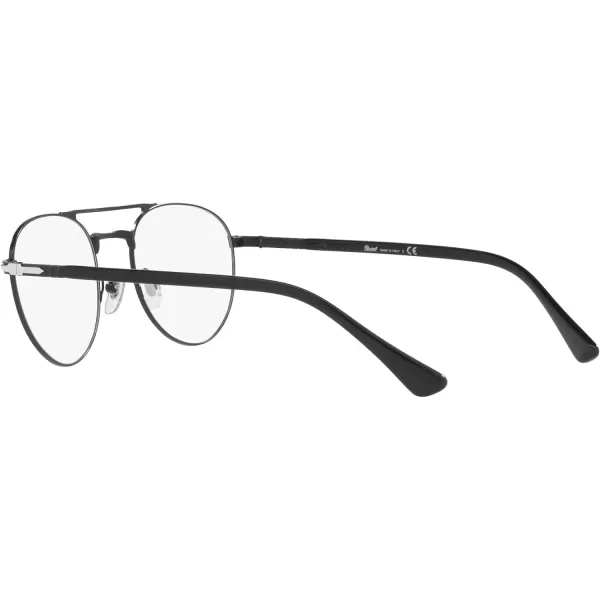 Persol Mens Po2495v Round Prescription Eyewear FramesBlackDemo Lens