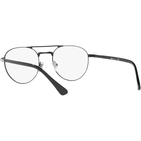 Persol Mens Po2495v Round Prescription Eyewear FramesBlackDemo Lens