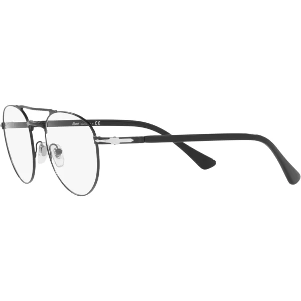 Persol Mens Po2495v Round Prescription Eyewear FramesBlackDemo Lens