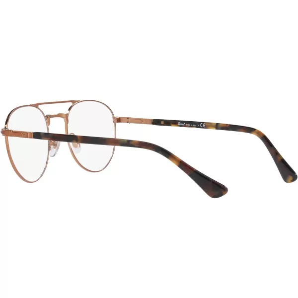 Persol Mens Po2495v Round Prescription Eyewear FramesBrownDemo Lens