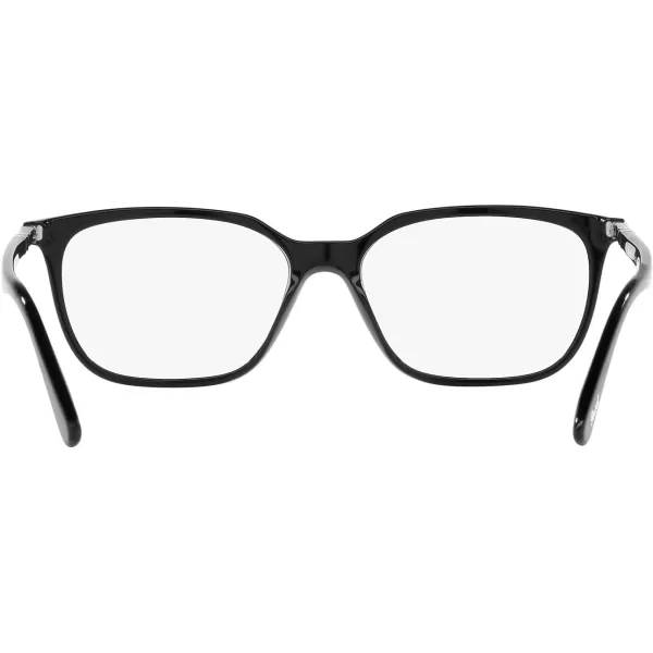 Persol Mens Po3298v Rectangular Prescription Eyewear FramesBlackDemo Lens