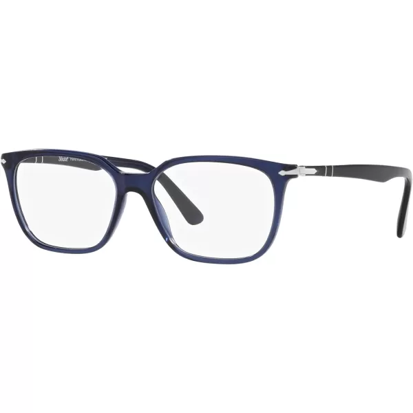 Persol Mens Po3298v Rectangular Prescription Eyewear FramesCobaltoDemo Lens