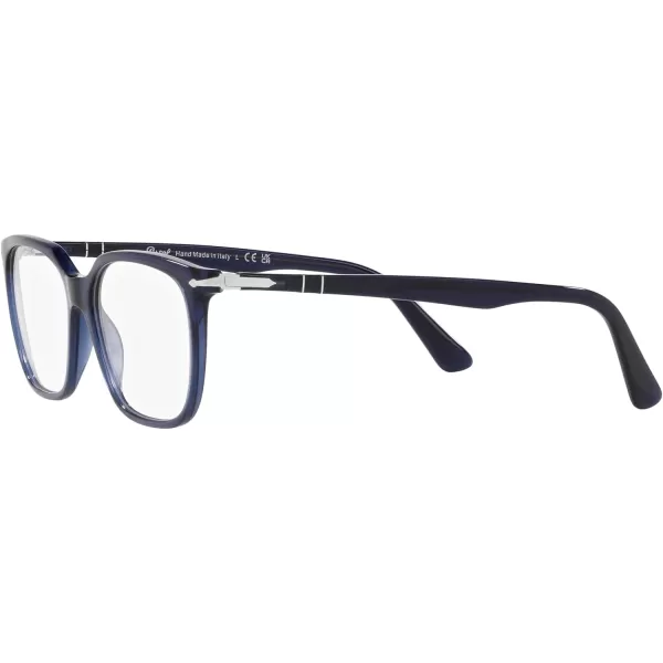 Persol Mens Po3298v Rectangular Prescription Eyewear FramesCobaltoDemo Lens