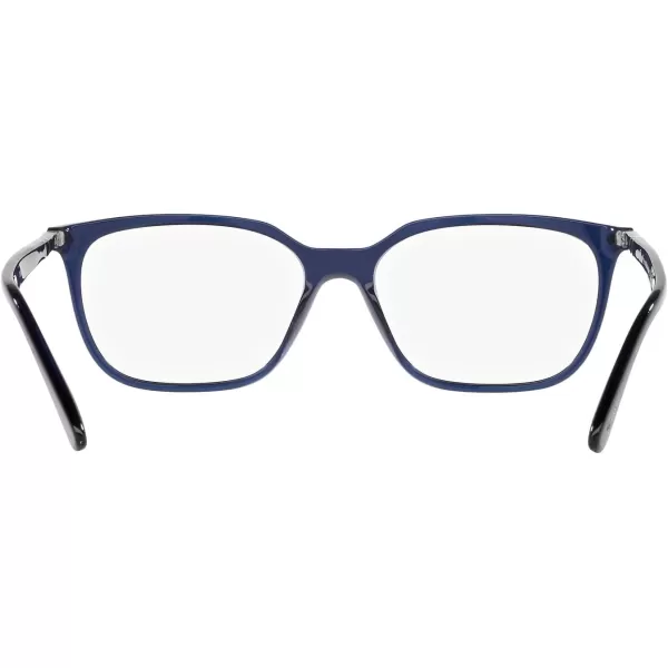 Persol Mens Po3298v Rectangular Prescription Eyewear FramesCobaltoDemo Lens