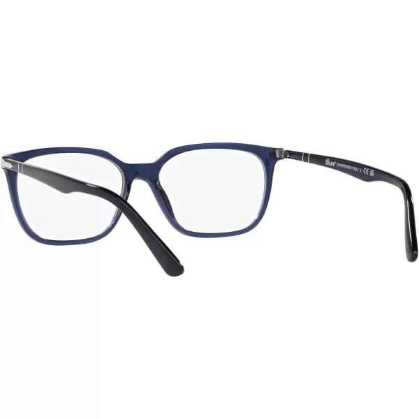 Persol Mens Po3298v Rectangular Prescription Eyewear FramesCobaltoDemo Lens