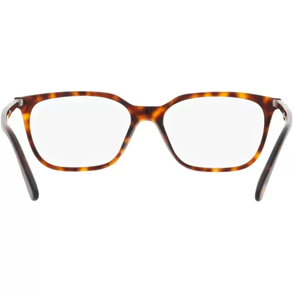 Persol Mens Po3298v Rectangular Prescription Eyewear FramesHavanaDemo Lens