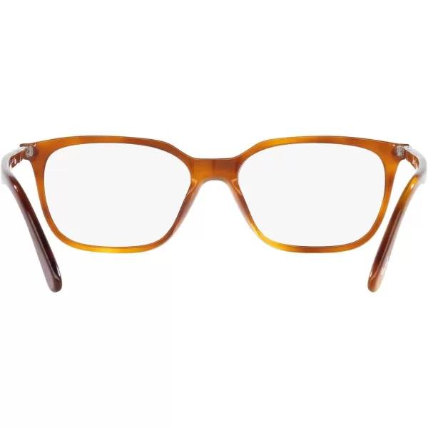 Persol Mens Po3298v Rectangular Prescription Eyewear FramesTerra Di SienaDemo Lens