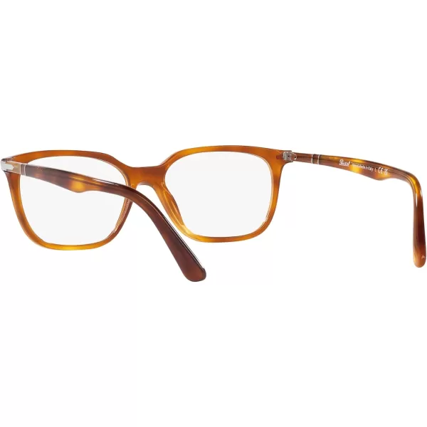 Persol Mens Po3298v Rectangular Prescription Eyewear FramesTerra Di SienaDemo Lens