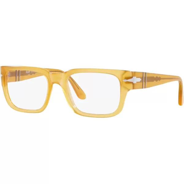 Persol Mens Po3315v Rectangular Prescription Eyewear FramesMieleDemo Lens