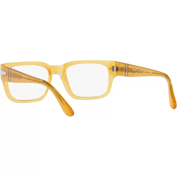 Persol Mens Po3315v Rectangular Prescription Eyewear FramesMieleDemo Lens