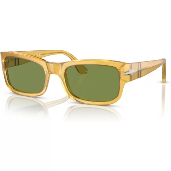 Persol Mens Po3326s Square SunglassesMieleGreen