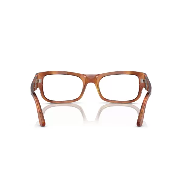 Persol Mens Po3326s Square SunglassesTerra Di SienaTransitions Clear to Brown