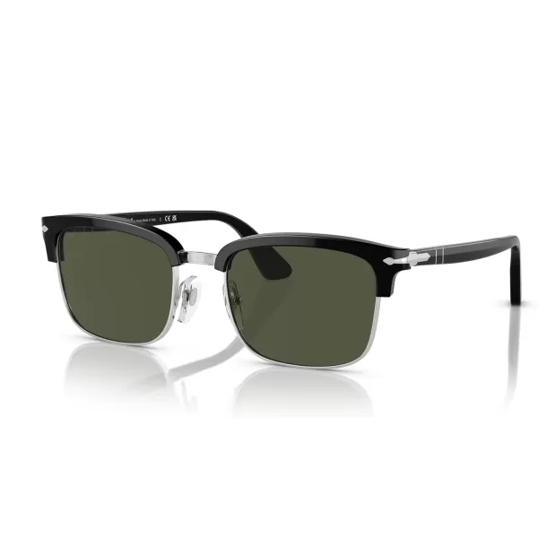 Persol Mens Po3327s Rectangular SunglassesBlack